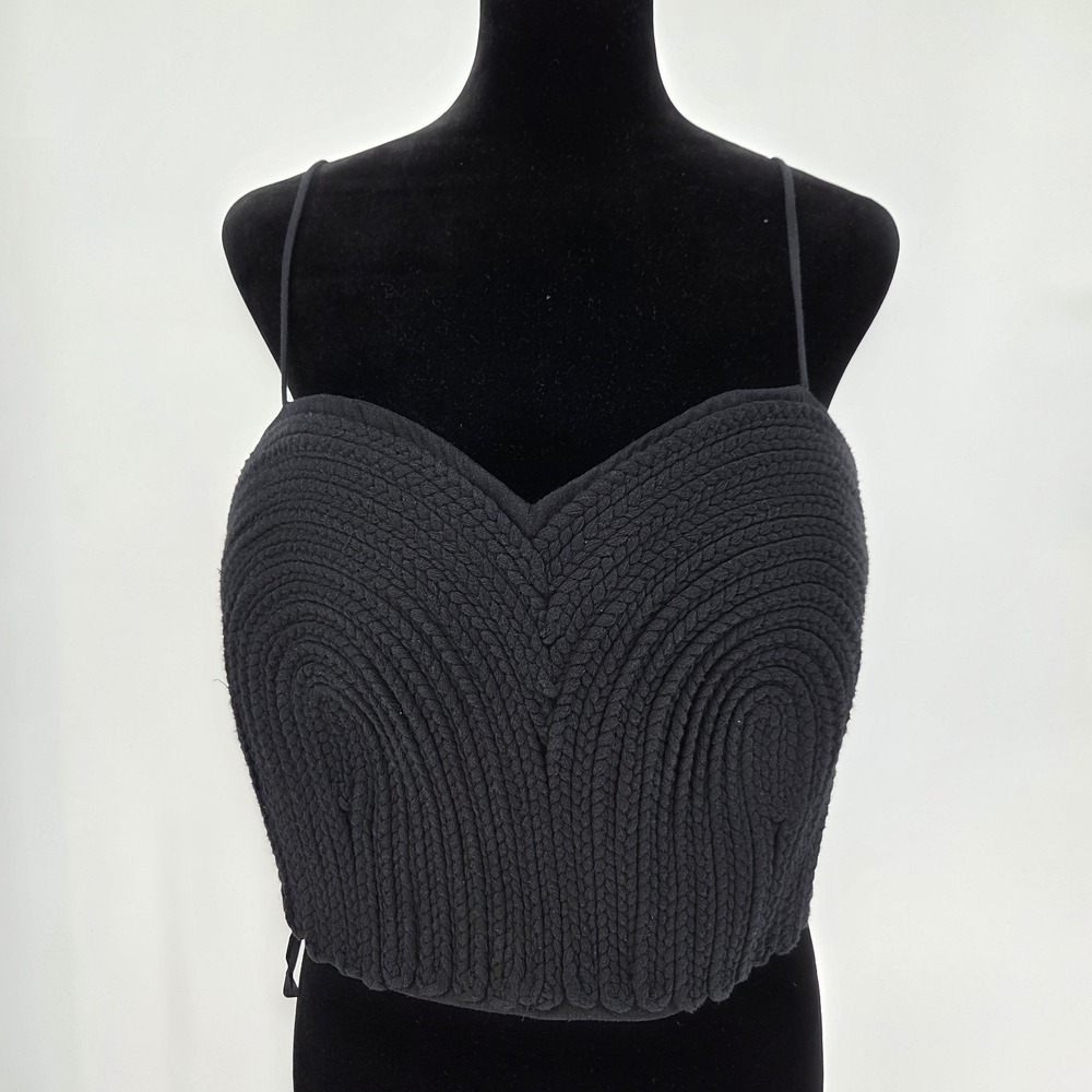 Antonio Melani Style by Simkins Sarah Tank 12 Rope Applique Sweetheart Neck